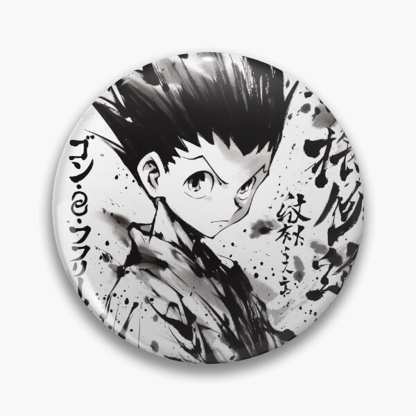 Item preview, Gon Sumi-e designed and sold by AnimeArsenalPrints.