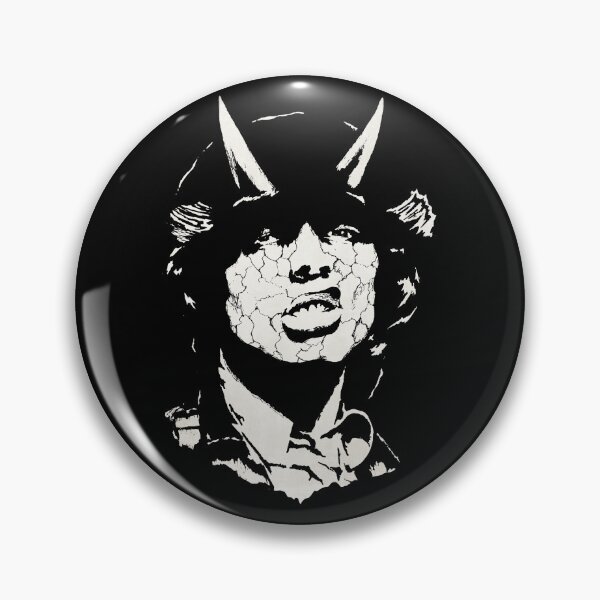 Item preview, Angus Young | High Voltage Devil Horns Portrait designed and sold by surmind.