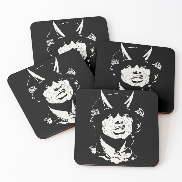 Item preview, Angus Young | High Voltage Devil Horns Portrait designed and sold by surmind.