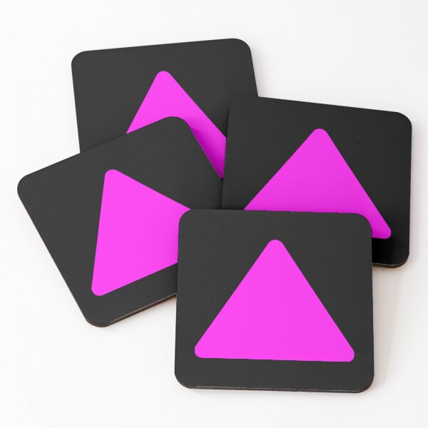 Item preview, Neon Pink Triangle designed and sold by Jeallan Designs.