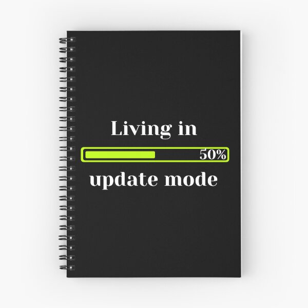 Item preview, Living In Update Mode designed and sold by JokeAndStyle.