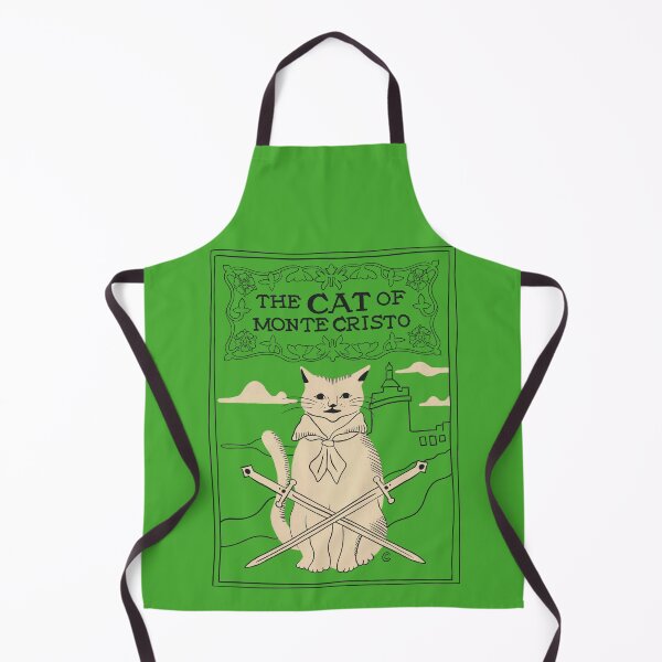 Item preview, The Cat of Monte Cristo | Bookish Cat Pun, Classic Literature Pun With Cats, Bookish Gifts, The Count of Monte Cristo designed and sold by Carrie Cantwell Art.