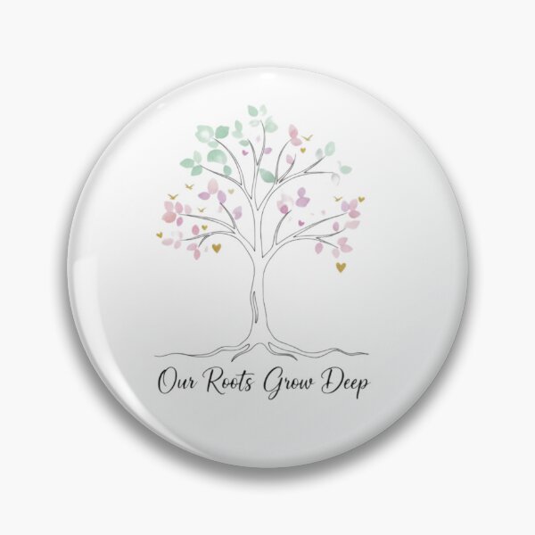 Item preview, "Our Roots Grow Deep: Tree of Life Watercolor" designed and sold by Blue Bird  Designs.
