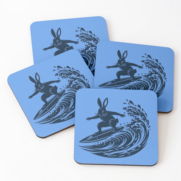 Item preview, Surfing Rabbit  designed and sold by Dogandesighn.