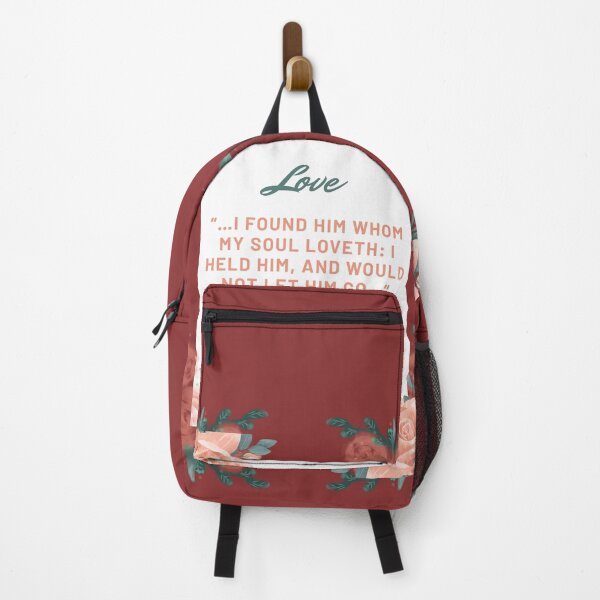 Item preview, Love from songs of Solomon Bible verse Christian design designed and sold by TheProverbsMom.