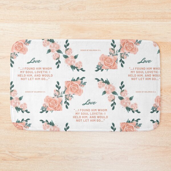 Item preview, Love from songs of Solomon Bible verse Christian design designed and sold by TheProverbsMom.