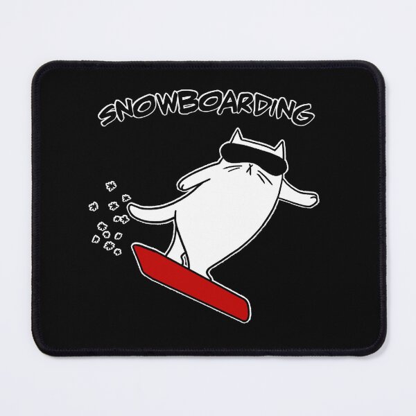 Item preview, Snowboarding cat designed and sold by eri-morie.