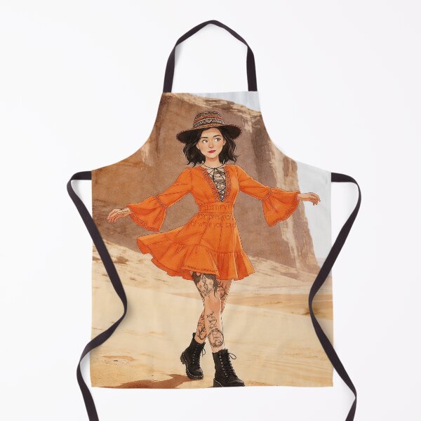 Item preview, Lost in Interpretation – Desert Boho Soul Illustration designed and sold by Hen-C-Art.