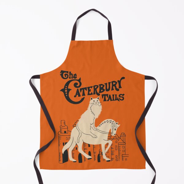 Item preview, The Caterbury Tails | Bookish Cat Pun, Classic Literature Pun With Cats, Bookish Gifts, Chaucer The Canterbury Tales designed and sold by Carrie Cantwell Art.