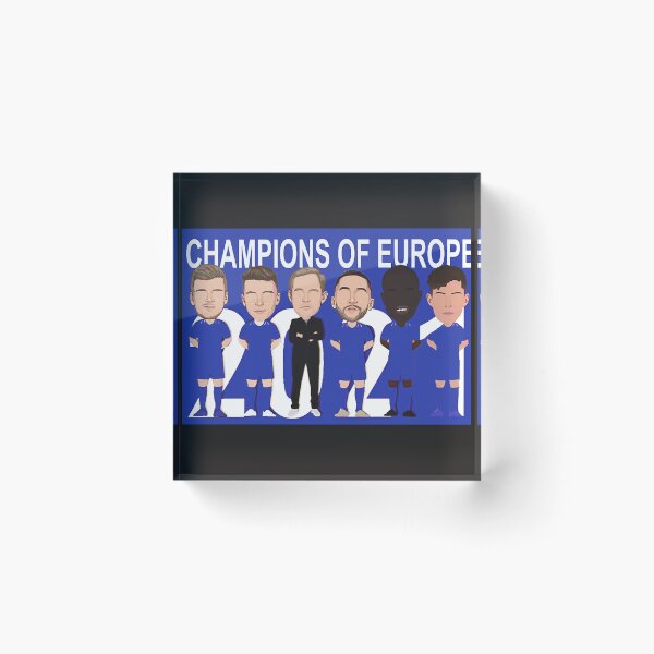 Item preview, Chelsea Champions Of Europe 2021 designed and sold by PrintVerse.