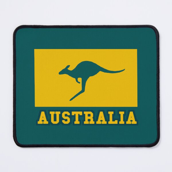 Item preview, Green and gold Kangaroo Australia designed and sold by Kangaroo Sun.