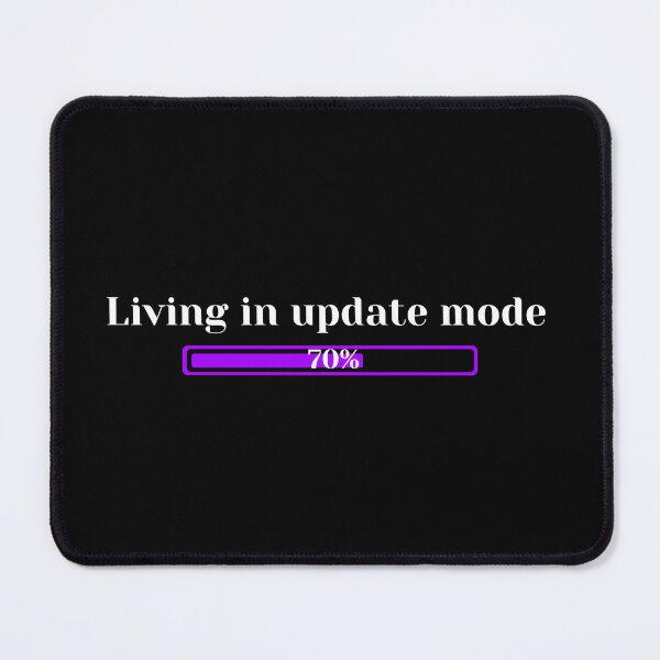 Item preview, Living In Update Mode designed and sold by JokeAndStyle.