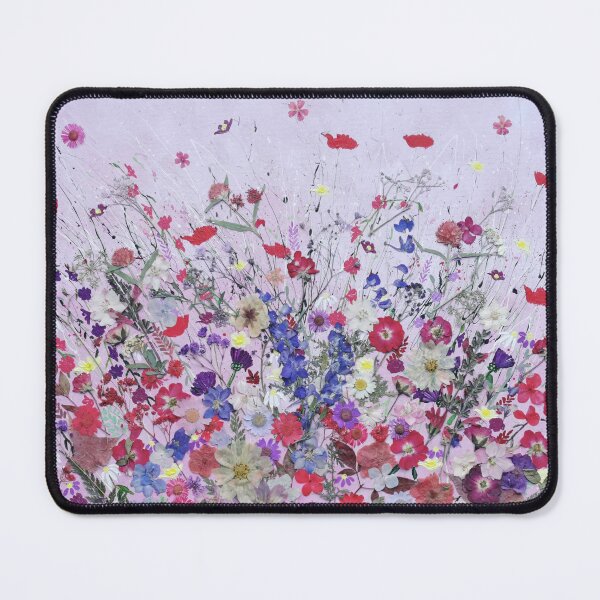 Item preview, The One Who Holds Your Heart - abstract meadow dried flowers designed and sold by ElisaTruemanArt.