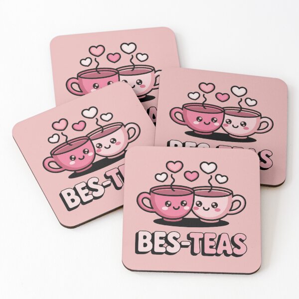 Item preview, Bes-Teas – Cute Kawaii Best Friends Tea Cup designed and sold by Shanker-studio.