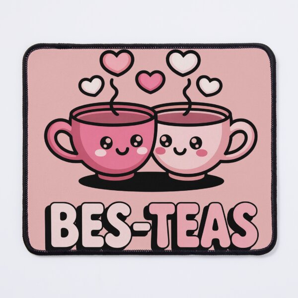 Item preview, Bes-Teas – Cute Kawaii Best Friends Tea Cup designed and sold by Shanker-studio.