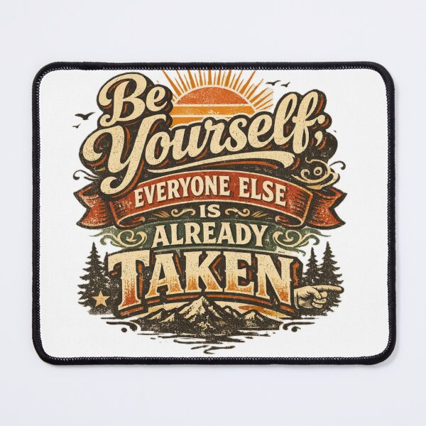 Item preview, Be Yourself in Vintage Style designed and sold by JuViRo.