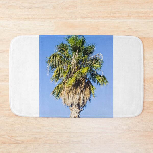 Item preview, Palm Tree With Green Fronds Against Clear Blue Sky In Sunny Outdoor Setting designed and sold by Nmallia.