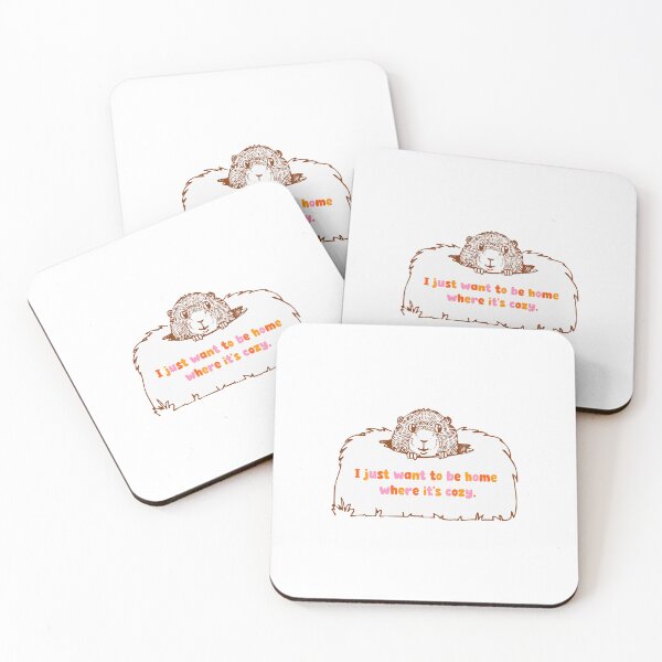 Item preview, I JUST WANT TO BE HOME WHERE IT'S COZY.  designed and sold by thehappyintrovert .