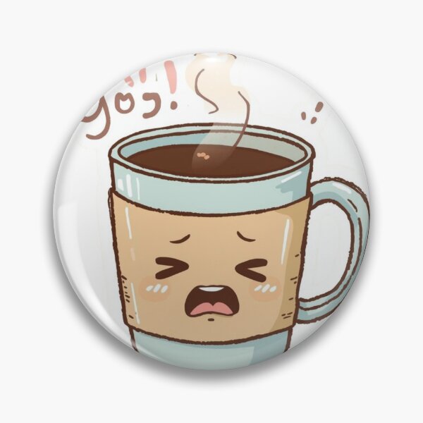Item preview, Sleepy Coffee Mug Saying “Yoo!” – Cute Kawaii Morning Mood designed and sold by Brain shot.