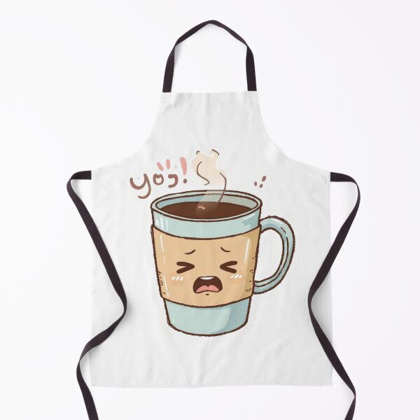 Item preview, Sleepy Coffee Mug Saying “Yoo!” – Cute Kawaii Morning Mood designed and sold by Brain shot.