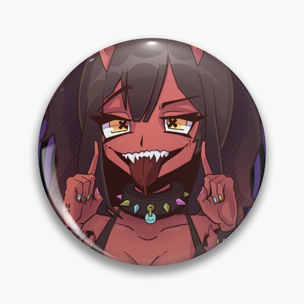 Item preview, SMILE! Devil Girl Anime - Kawaii Krypt designed and sold by KawaiiKrypt.