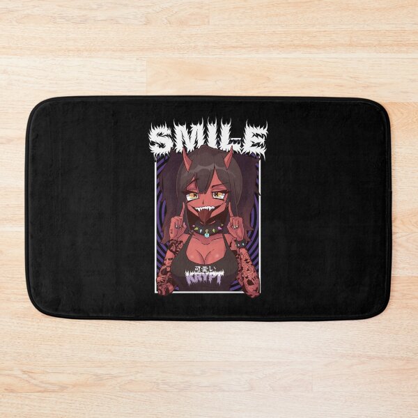 Item preview, SMILE! Devil Girl Anime - Kawaii Krypt designed and sold by KawaiiKrypt.