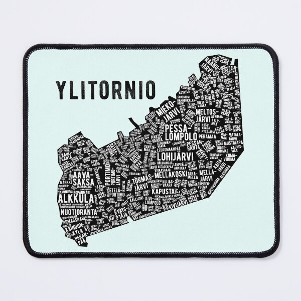Item preview, Ylitornio-juliste designed and sold by knappidesign.