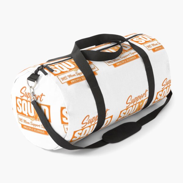 Item preview, MS Mom Support Squad Orange Ribbon Multiple Sclerosis Awareness designed and sold by Pawsome Quotes.