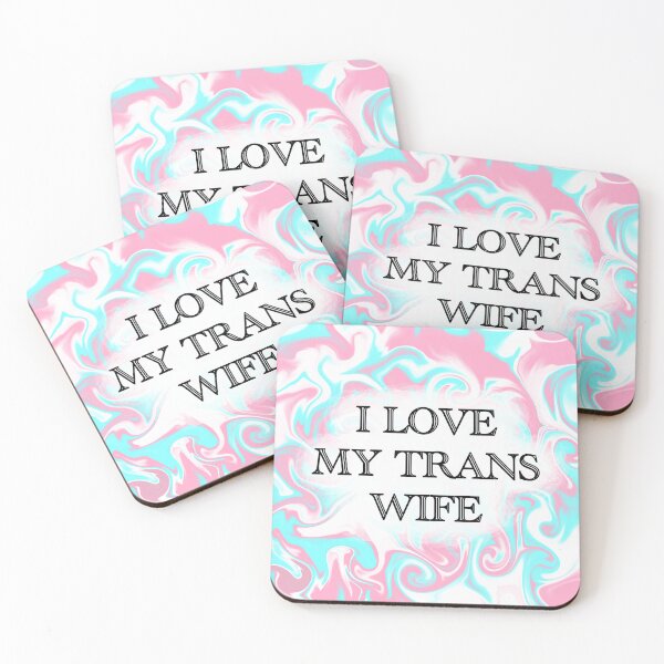 Item preview, I Love My Trans Wife (Transgender Pride) designed and sold by artist-wanna-be.