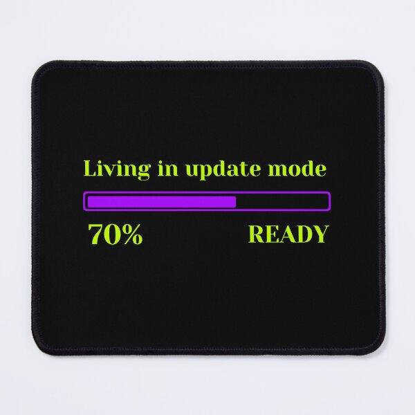 Item preview, Living In Update Mode designed and sold by JokeAndStyle.