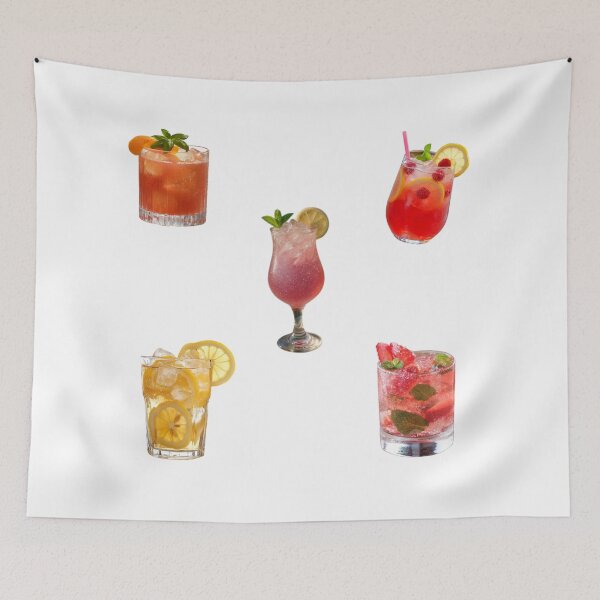 Item preview, Tropical Summer Cocktails Mocktails Pack designed and sold by Aesthetic Crew.