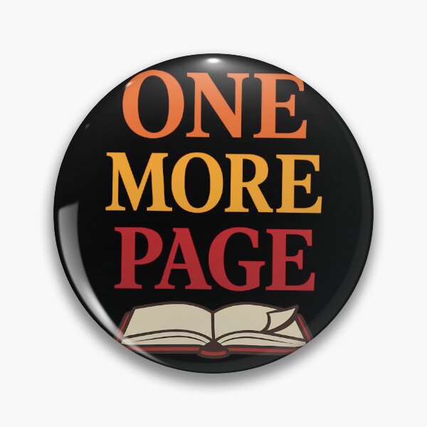 Item preview, One More Page Reading Motivation Design designed and sold by TeeTimeTreasure.