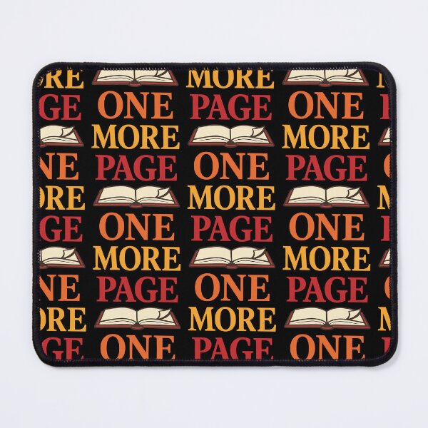Item preview, One More Page Reading Motivation Design designed and sold by TeeTimeTreasure.