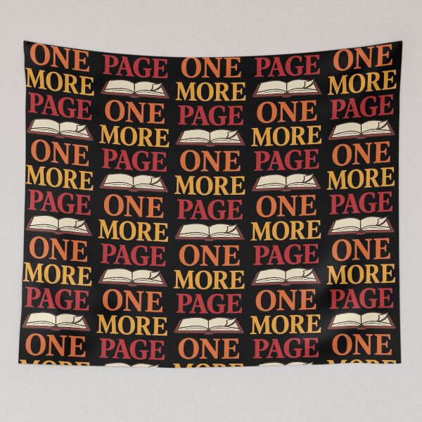 Item preview, One More Page Reading Motivation Design designed and sold by TeeTimeTreasure.