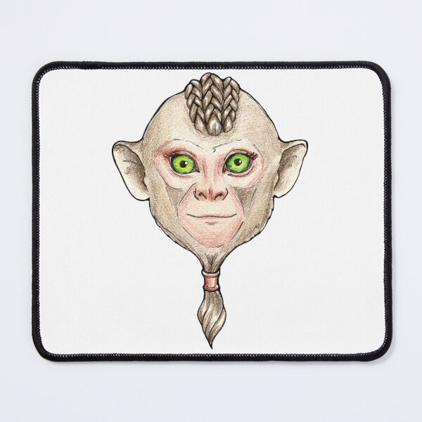 Item preview, Year of the Monkey — Hand Drawn Chinese Zodiac Monkey Portrait designed and sold by BlackLineLab.