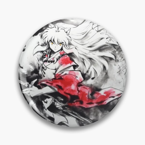 Item preview, Inuyasha Sumi-e designed and sold by AnimeArsenalPrints.