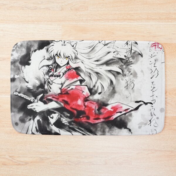 Item preview, Inuyasha Sumi-e designed and sold by AnimeArsenalPrints.