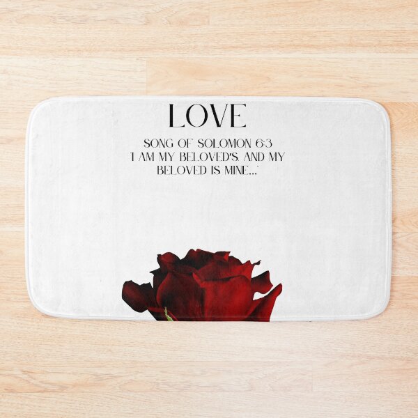 Item preview, Love from songs of Solomon Bible verse Christian design designed and sold by TheProverbsMom.