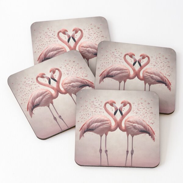 Item preview, Valentine Day Special (Couple Flamingo's) designed and sold by Pansyvania.