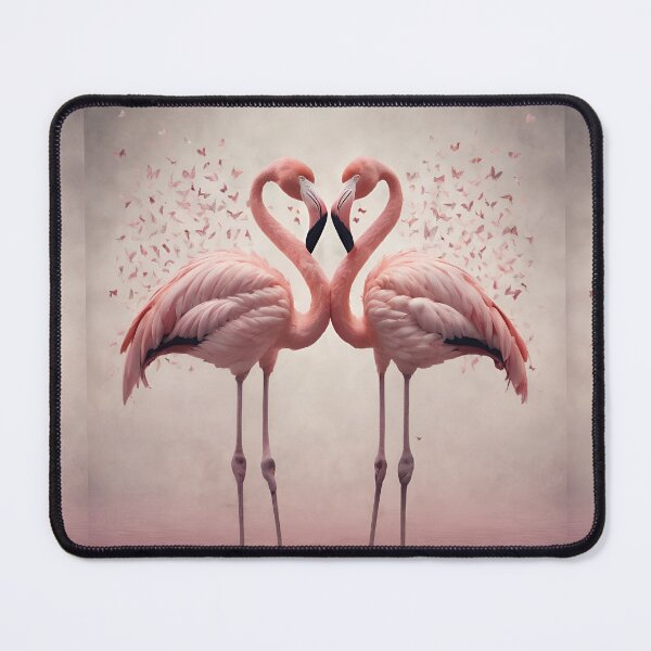 Item preview, Valentine Day Special (Couple Flamingo's) designed and sold by Pansyvania.