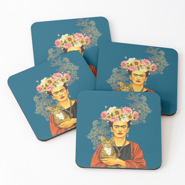 Item preview, Frida and the Yellow Cat designed and sold by LoU-LoU-Oficial.