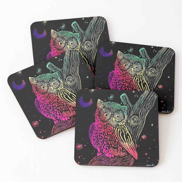 Item preview, Rainbow Owl designed and sold by JurassicParkans.