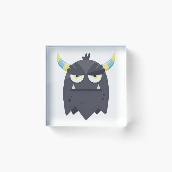 Item preview, Cute Black Monster Ghost designed and sold by Captain Creative.
