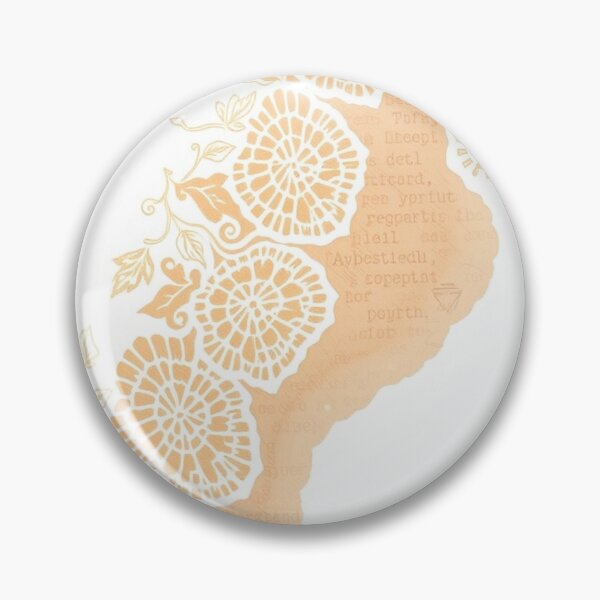 Item preview, White Lace on Warm Tones Lace Pattern designed and sold by Sachie's Studio.