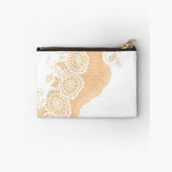 Item preview, White Lace on Warm Tones Lace Pattern designed and sold by Sachie's Studio.