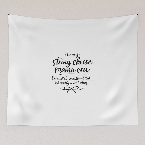 Item preview, String Cheese Mama Era designed and sold by Saitokuu7Art.