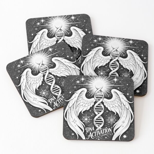 Item preview, Cosmic DNA Activation: Angelic Helix & Sacred Geometry Art designed and sold by Hen-C-Art.