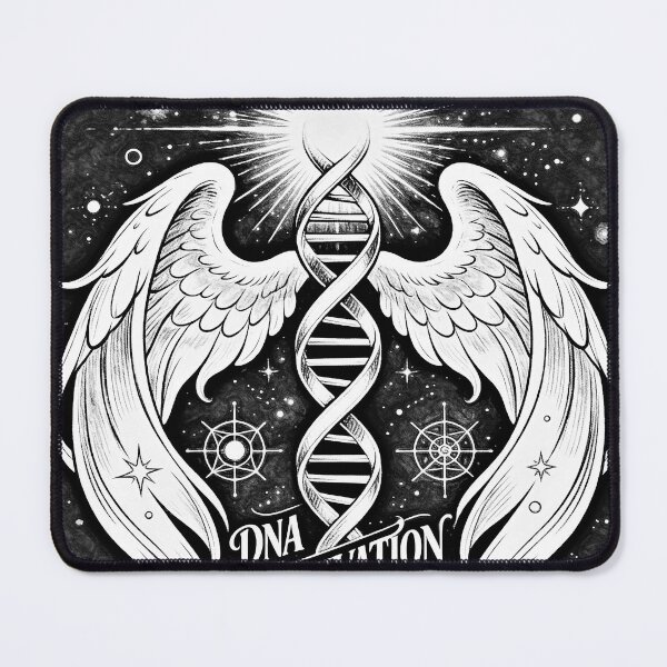 Item preview, Cosmic DNA Activation: Angelic Helix & Sacred Geometry Art designed and sold by Hen-C-Art.