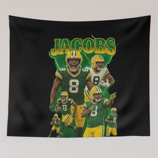 Item preview, Josh Jacobs Green Bay  designed and sold by TheArtOfCar.