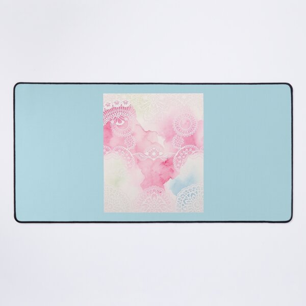 Item preview, White Lace Watercolor Lace Pattern designed and sold by Sachie's Studio.